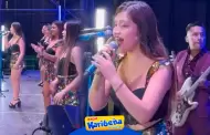 ¡Hermosa voz! Milagros Díaz debuta cantando "Vuelve" en su primer concierto con Corazón Serrano