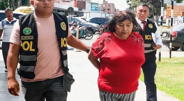 Celia Susana De la Cruz Guerrero es capturada.