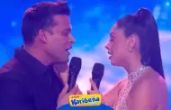 "Soy tu amigo fiel": Christian Domínguez le canta a Pamela Franco y se besan en televisión nacional (VIDEO)
