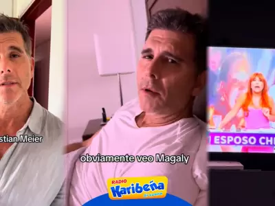 Christian Meier confiesa que ve "Magaly Tv La Firme".