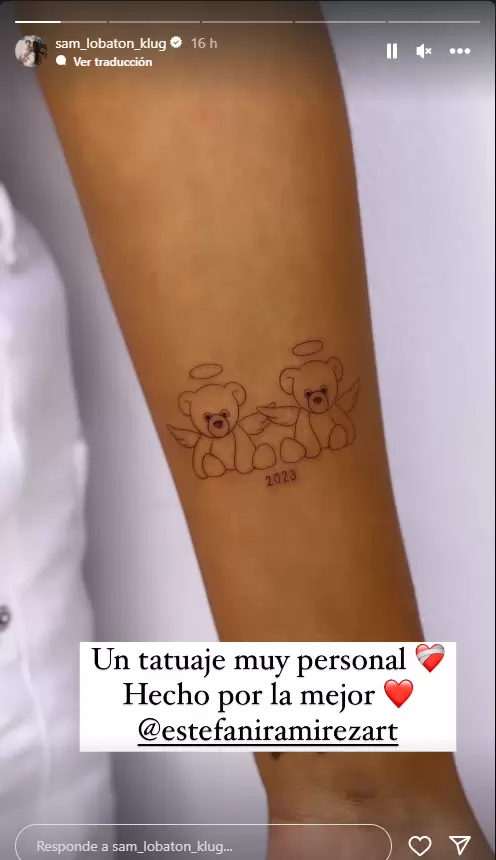 Tatuajes de Samahara Lobatón