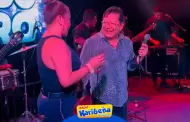 "Gracias amigo": Marisol fue sorprendida por Segundo Rosero en un show y cantaron juntos
