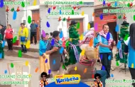 ¡Árbol de Navidad se convierte en yunza! Familia peruana celebra carnavales de manera única [VIDEO]